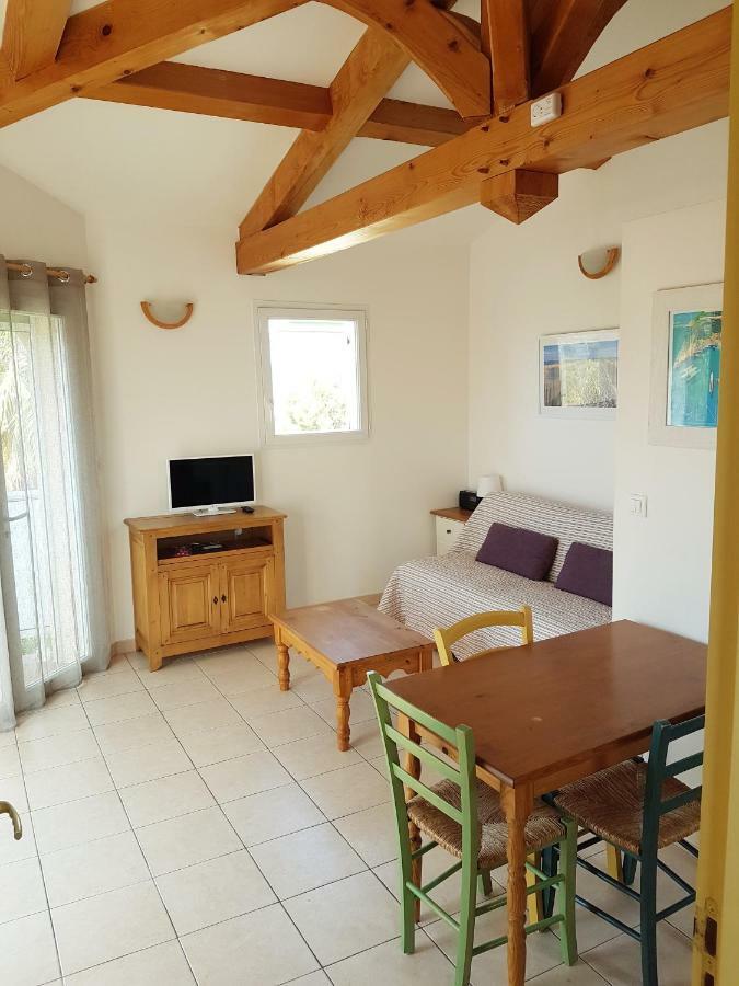 studio 25M2 avec 1 canapé convertible grand confort pour 2 personnes presqu'île des Giens Hyères Extérieur photo